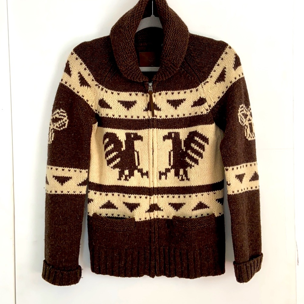 Aritzia shawl collar sweater jacket